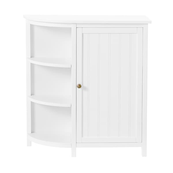Alaterre Furniture Dover 27"W x 28"H Deluxe Storage Cabinet with Shelving ANDO75WH - main
